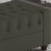 Recamier Calçadeira Bau 140 cm Pes MDF Parri Linho SL 74 Peer