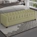 Recamier Calçadeira Bau 140 cm Pes MDF Parri Linho SL 75 Peer