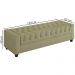 Recamier Calçadeira Bau 140 cm Pes MDF Parri Linho SL 75 Peer