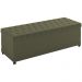 Recamier Calçadeira Bau 140 cm Rodizios Madi Corano TCS 357 Peer