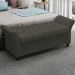 Recamier Calçadeira Bau 160 cm Pes MDF Ogeo Linho SL 74 Peer