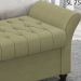 Recamier Calçadeira Bau 160 cm Pes MDF Ogeo Linho SL 75 Peer