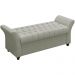 Recamier Calçadeira Bau 160 cm Pes MDF Ogeo Linho SL 76 Peer
