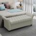 Recamier Calçadeira Bau 160 cm Pes MDF Ogeo Linho SL 76 Peer