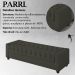 Recamier Calçadeira Bau 160 cm Pes MDF Parri Linho SL 74 Peer