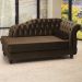 Recamier Diva Chaise Capitone 160 cm Pes MDF Gane SL 942 Veludo Peer
