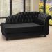 Recamier Diva Chaise Capitone 160 cm Pes MDF Gane SL 944 Veludo Peer