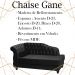 Recamier Diva Chaise Capitone 160 cm Pes MDF Gane SL 944 Veludo Peer