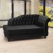 Recamier Diva Chaise Capitone 160 cm Pes MDF Gane SL 944 Veludo Peer