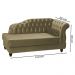 Recamier Diva Chaise Capitone 160 cm Pes MDF Gane SL 945 Veludo Peer
