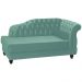 Recamier Diva Chaise Capitone 160 cm Pes MDF Gane SL 946 Veludo Peer