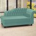 Recamier Diva Chaise Capitone 160 cm Pes MDF Gane SL 946 Veludo Peer