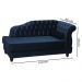 Recamier Diva Chaise Capitone 160 cm Pes MDF Gane SL 948 Veludo Peer