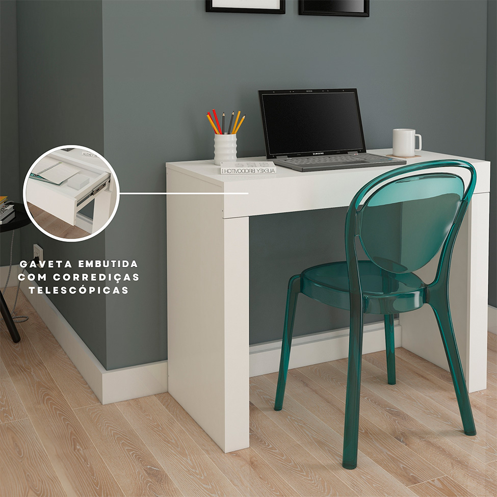 Mesa para Notebook Cleo Branco