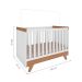 Quarto Infantil Decorado Retrô Branco e Carvalho