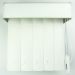 Persiana Vertical Em Pvc Com Bando Crisdan Largura 1,20 X 1,00 Altura Branco