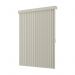 Persiana Vertical Em Pvc Com Bando Crisdan Largura 1,20 X 1,20 Altura Cinza