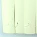 Persiana Vertical Em Pvc Com Bando Crisdan Largura 1,40 X 1,20 Altura Bege