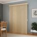 Persiana Vertical Em Pvc Com Bando Crisdan Largura 1,40 X 1,40 Altura Camurça