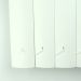 Persiana Vertical Em Pvc Com Bando Crisdan Largura 1,40 X 1,50 Altura Branco
