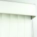Persiana Vertical Em Pvc Com Bando Crisdan Largura 1,40 X 1,50 Altura Branco