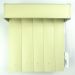 Persiana Vertical Em Pvc Com Bando Crisdan Largura 1,80 X 1,60 Altura Camurça