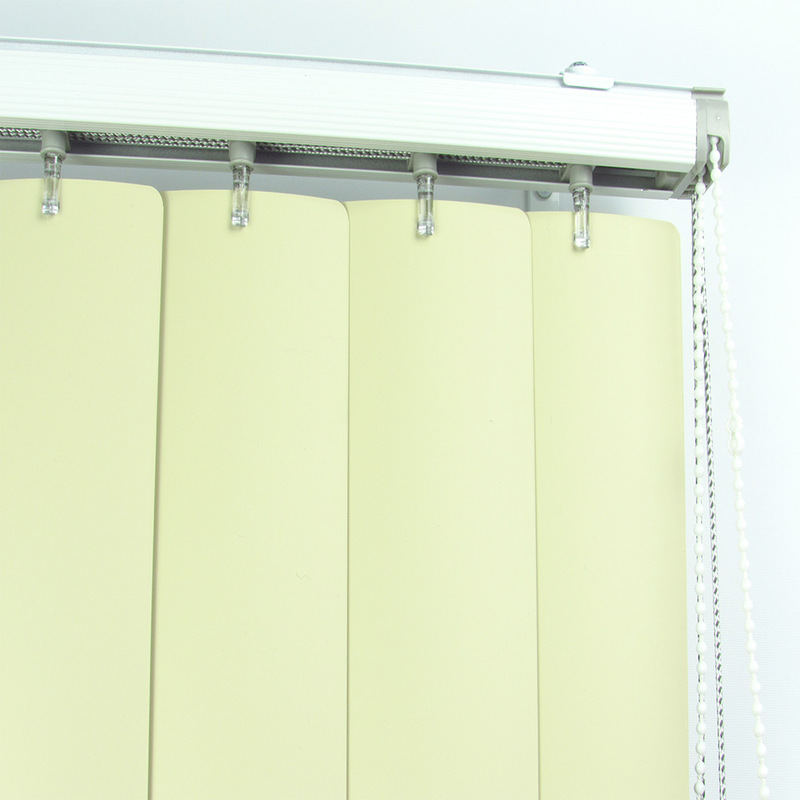 Persiana Vertical Em Pvc Crisdan Largura 1,35 X 1,35 Altura Camurça