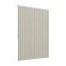 Persiana Vertical Em Pvc Crisdan Largura 1,50 X 1,10 Altura Cinza