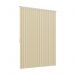 Persiana Vertical Em Pvc Crisdan Largura 1,50 X 1,30 Altura Bege