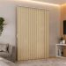 Persiana Vertical Em Pvc Crisdan Largura 1,50 X 1,50 Altura Camurça