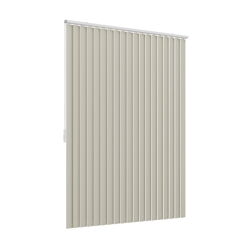 Persiana Vertical Em Pvc Crisdan Largura 1,70 X 2,20 Altura Cinza