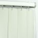 Persiana Vertical Em Pvc Crisdan Largura 1,70 X 2,20 Altura Cinza