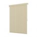 Persiana Vertical Em Tecido Blackout Com Bando Crisdan Largura 1,70 X 1,40 Altura Creme