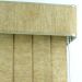 Persiana Vertical Em Tecido Blackout Com Bando Crisdan Largura 2,30 X 1,30 Altura Bege Mescla