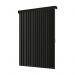 Persiana Vertical Em Tecido Blackout Com Bando Crisdan Largura 2,70 X 1,70 Altura Preto