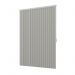 Persiana Vertical Em Tecido Blackout Crisdan Largura 1,80 X 1,30 Altura Cinza