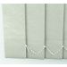Persiana Vertical Em Tecido Blackout Crisdan Largura 1,80 X 1,30 Altura Cinza
