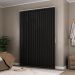 Persiana Vertical Em Tecido Blackout Crisdan Largura 1,80 X 1,30 Altura Preto