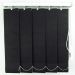 Persiana Vertical Em Tecido Blackout Crisdan Largura 1,80 X 1,30 Altura Preto