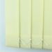 Persiana Vertical Em Tecido Blackout Crisdan Largura 1,90 X 1,50 Altura Creme