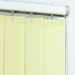 Persiana Vertical Em Tecido Blackout Crisdan Largura 1,90 X 1,50 Altura Creme