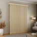 Persiana Vertical Em Tecido Com Bando Crisdan Largura 1,90 X 2,30 Altura Creme