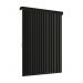 Persiana Vertical Em Tecido Com Bando Crisdan Largura 2,20 X 1,60 Altura Preto
