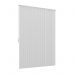 Persiana Vertical Em Tecido Crisdan Largura 1,70 X 1,40 Altura Branco