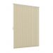 Persiana Vertical Em Tecido Crisdan Largura 1,70 X 1,40 Altura Creme