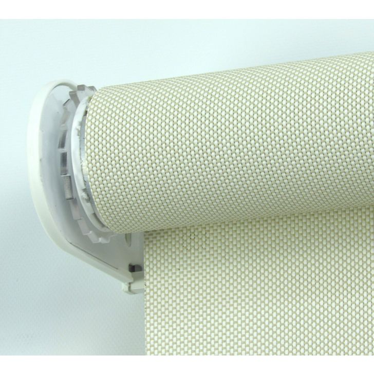 Persiana rolô tela solar largura 1,35 x 1,35 altura Bege