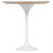 Mesa Lateral Tulipa Saarinen Redonda 51 cm - Freijó