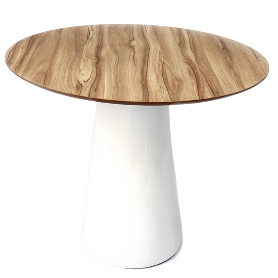 Mesa de Jantar Cone 80 cm Nogueira