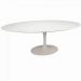 Mesa de Jantar Saarinen Oval 160x90 cm Laqueada