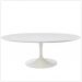Mesa de Jantar Saarinen Oval 190x120 cm Laqueada